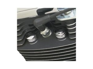 Slotted Head Bolt Cover Chrome