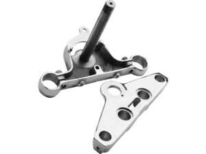 LOWER TRIPLE CLAMP FL Triple Tree Without padlock tab, with stem