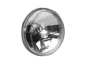 Halogen Sealed Beam Spotlamp Insert Chrome Clear