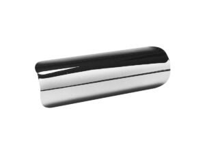 Solid Exhaust Heat Shield Chrome 1,75″