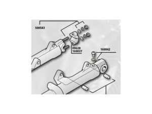 Slider Drain Screw Kit Big Twin Front Fork Parts OEM 45858-77