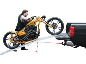 Aluminium Folding Motorcycle Ramp, 2390x440mm, max. load 600kg