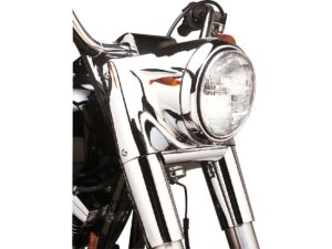 FL Headlight Conversion Kit Replacemet Fork Cover Lower triple Tree Under Cover