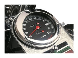 Mirage Speedometer Visor Chrome