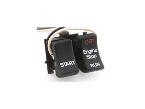 Black Engine/Stop/Start Switch Replacement Start & Stop Switch