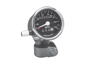 Mini Speedometers with Resettable Odometers Scale: 140 mph