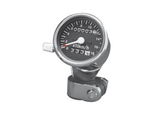 Mini Speedometers with Resettable Odometers Scale: 180 km/h