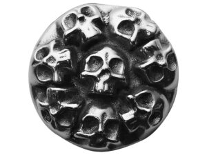 Multi Skull Gas Cap Cover Polished