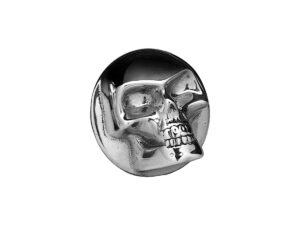 Skull 3D Gas Cap Cover Chrome