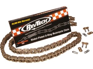 Nickel-Plated O-Ring Chain 104 Link
