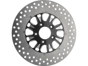 Supercharger 2-Piece Brake Rotor Black Right