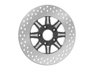 Velocity 2-Piece Brake Rotor Black Stainless Steel 11,5″ Front