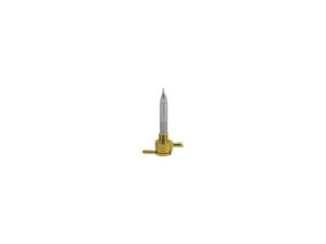 3/8″ NPT Fuel Valve Straight Outlet Brass Polished