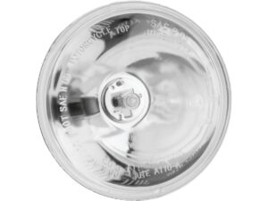 Curved 4 1/2″ Spotlight Insert Smooth reflector Chrome Clear