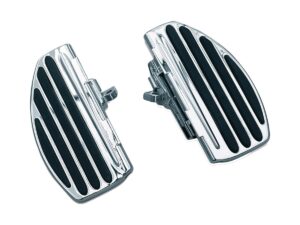ISO Driver or Passenger Boards for Models with Footpegs Chrome