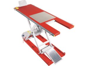 EH 530 Motorcycle Lift Red