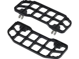 Serrated Floorboards Black, Anodized