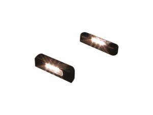 Top Fx LED Housing Amber LED Black Clear