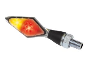 Pen Head LED Turn Signal/Taillight/Brake Light Chrome Clear LED