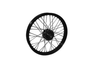40 Spoke Wheel, 21 x 2.15 Narrow Glide Hub, Single / Dual Disc, Black, 3/4″ Axle