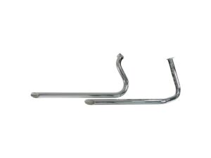 Drag Pipes Exhaust Chrome