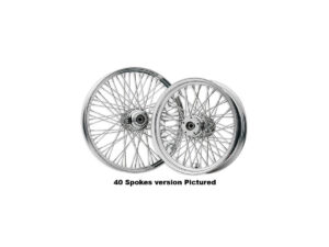 80-Spoke Rear Wheel 16X3.50 Chrome Wheels