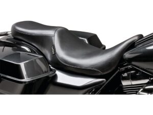 Silhouette 2 Up Smooth Seat 203mm wide passenger area Black Vinyl