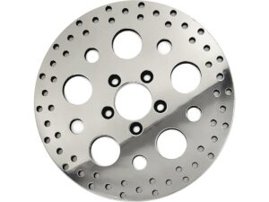5-Hole Brake Rotor Stainless Steel 11,8″ Polished Rear