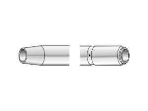 35mm Fork Tube -2″, fine thread Show Chrome 21,5″