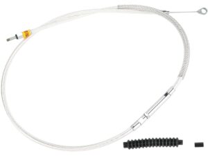 Platinum Series Clutch Cable Standard Stainless Steel Clear Coated Chrome Look 53,8″