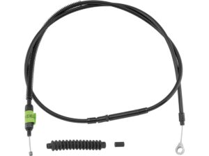 Stealth Series Clutch Cable +6″ Black Vinyl All Black 67,8″