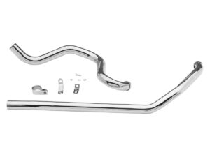 Independent Dual Header for Touring Chrome