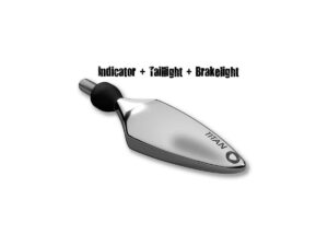 Micro Rhombus DF Titan LED Turn Signal/Taillight/Brake Light Clear LED