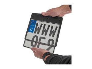 Inside License Plate Base Plate Swiss Size 140x180mm Polished
