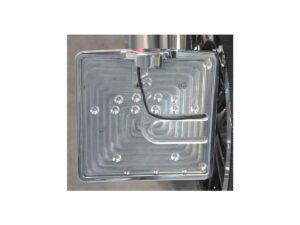 Inside License Plate Base Plate Swiss Size 140x180mm Polished