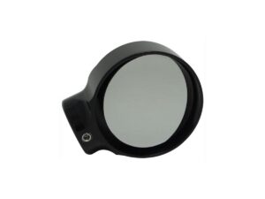 Concealed Smooth Bar End Mirror Silver