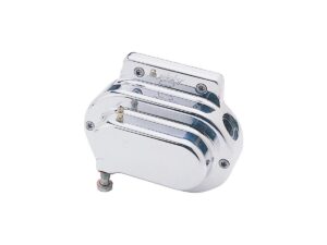 Millennium Smooth Transmission Side Cover with Hydraulic Clutch Chrome