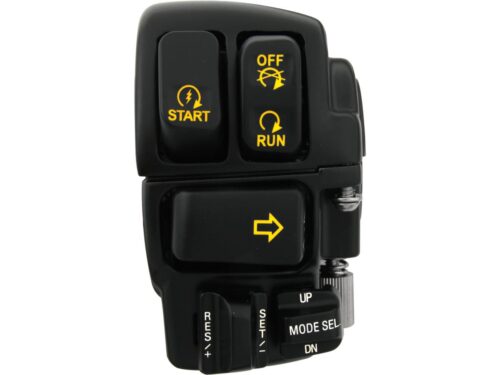 Backlit Hand Control Switch Kit Black – Bild 2