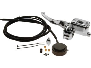 Hydraulic Clutch Conversion Kit With 80″ hose Chrome