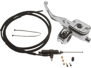 Hydraulic Clutch Conversion Kit With 80″ hose Chrome