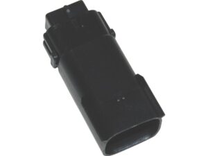 8-Position Molex MX-150 Series Male Connector Black