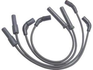 Silicone Spark Plug Wire Black