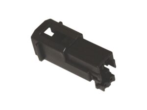 2-Wire Cap AMP Multilock Connector Housing Black