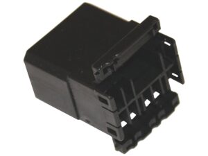 8-Wire Cap AMP Multilock Connector Housing Black