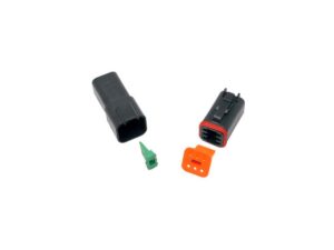 6 Wire Female Connector Housing Black