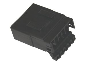 6-Wire Cap AMP Multilock Connector Housing Black