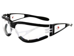 Shield II Sunglasses Clear Frame