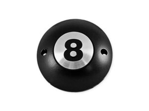 8-Ball Point Cover 2-hole Black Satin