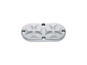 Cross Inpsection Cover Aluminium Polished