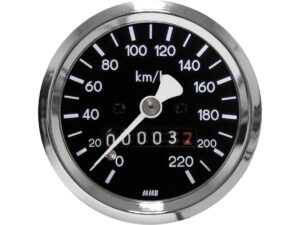 60mm Basic Speedometer Scale: 120 mph